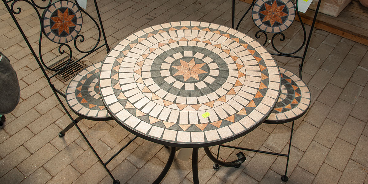 Eisenmöbel CambeisGartenschmuck,Birkweiler